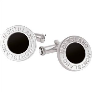 MONTBLANC ICONIC BLACK ONYX CUFFLINKS